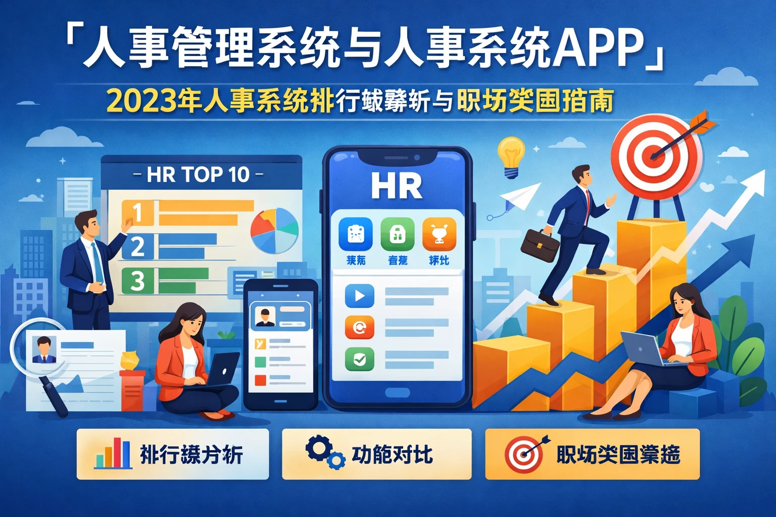 人事管理系统与人事系统APP：2023年人事系统排行榜解析与职场突围指南