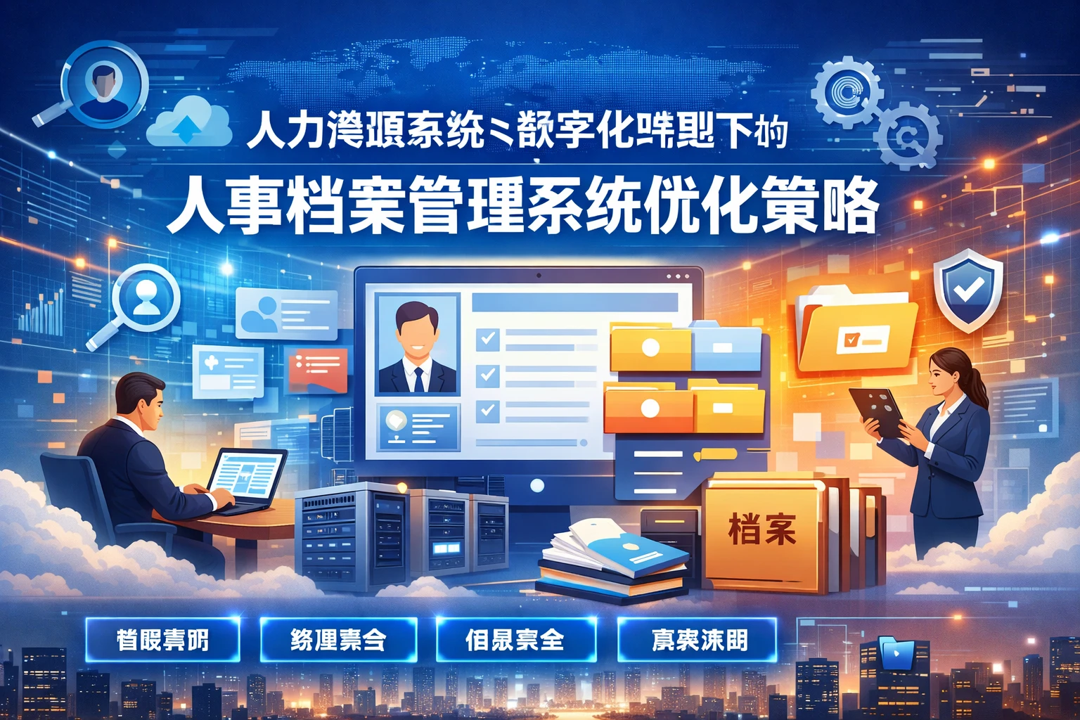 人力资源系统与数字化转型下的人事档案管理系统优化策略