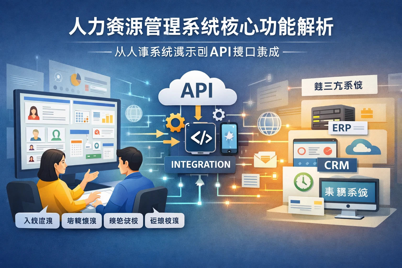 人力资源管理系统核心功能解析：从人事系统演示到API接口集成