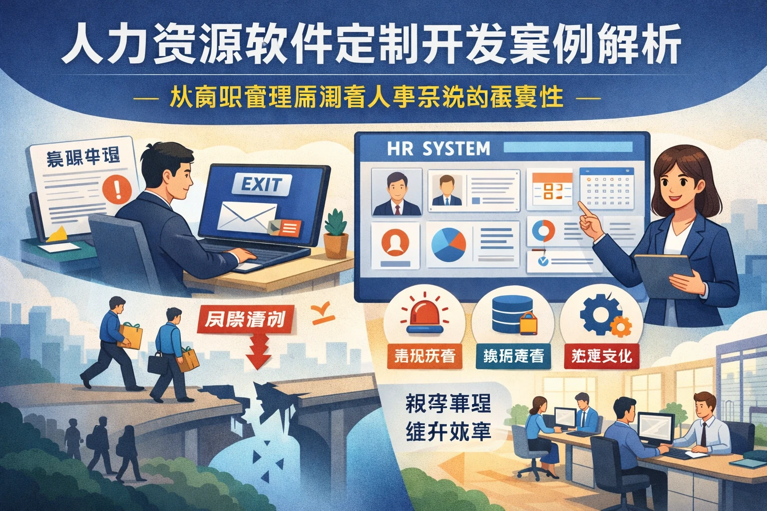 人力资源软件定制开发案例解析：从离职管理漏洞看人事系统的重要性