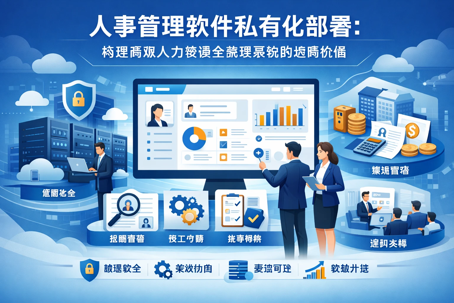 人事管理软件私有化部署：构建高效人力资源全流程系统的战略价值