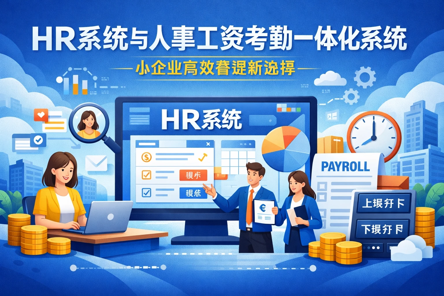 HR系统与人事工资考勤一体化系统：小企业高效管理新选择