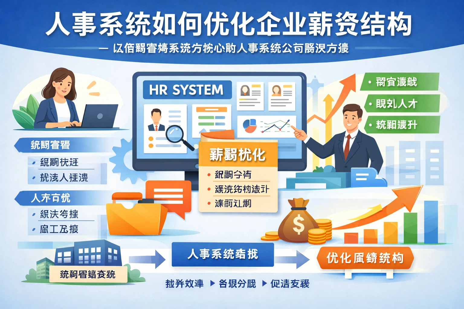 人事系统如何优化企业薪资结构——以招聘管理系统为核心的人事系统公司解决方案