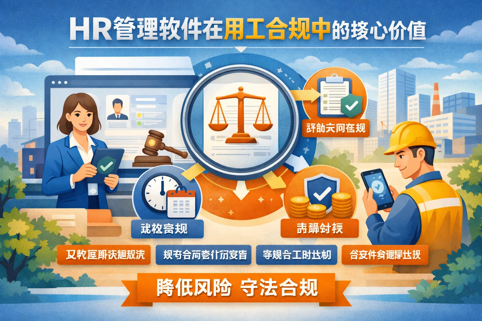 HR管理软件在用工合规中的核心价值