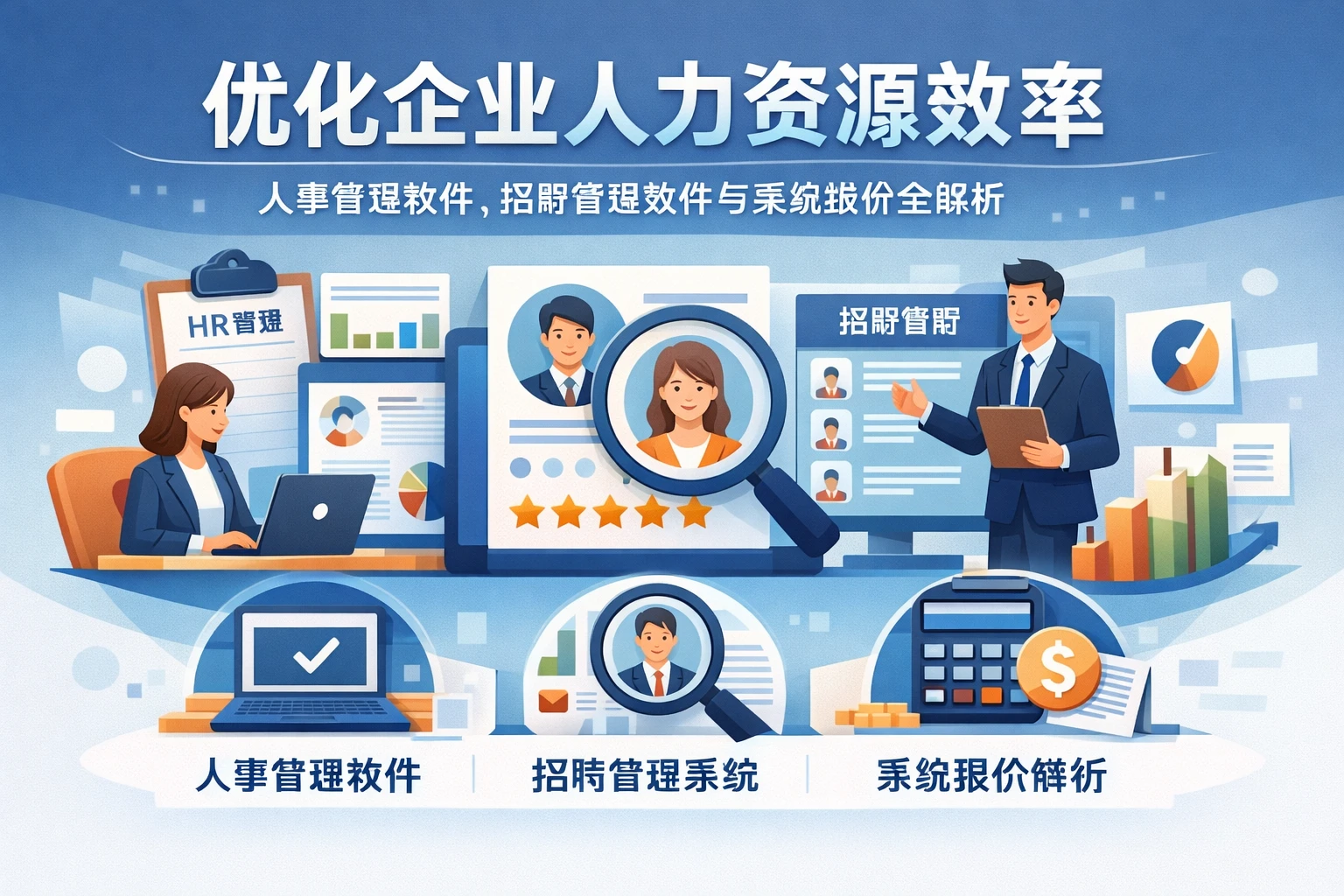 优化企业人力资源效率：人事管理软件、招聘管理软件与系统报价全解析