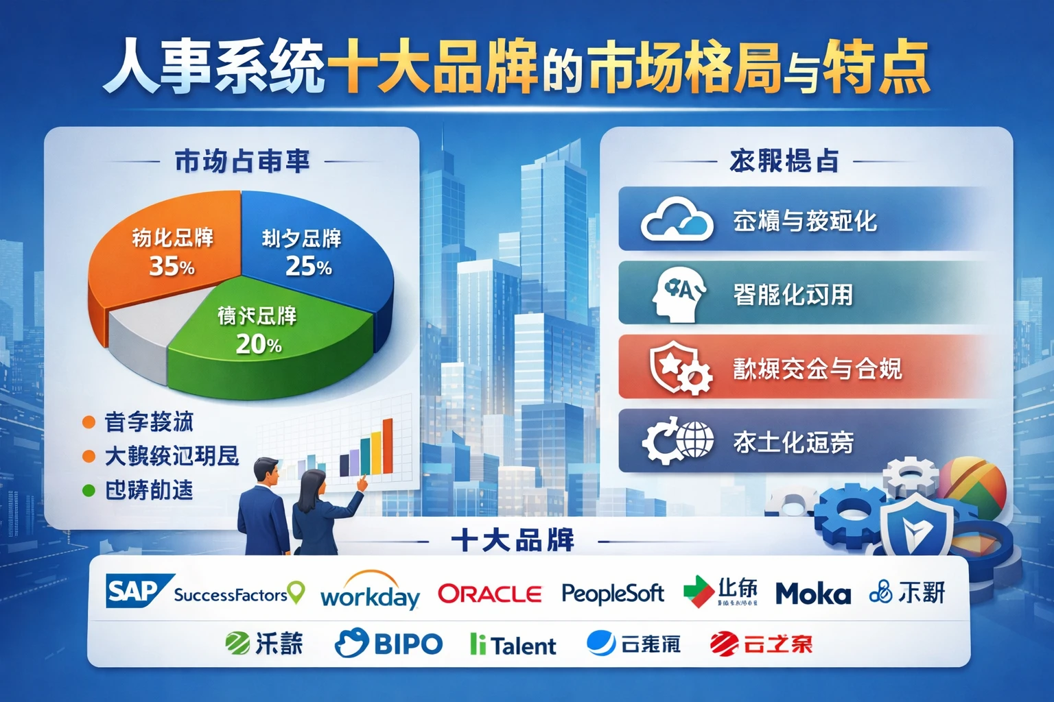 人事系统十大品牌的市场格局与特点
