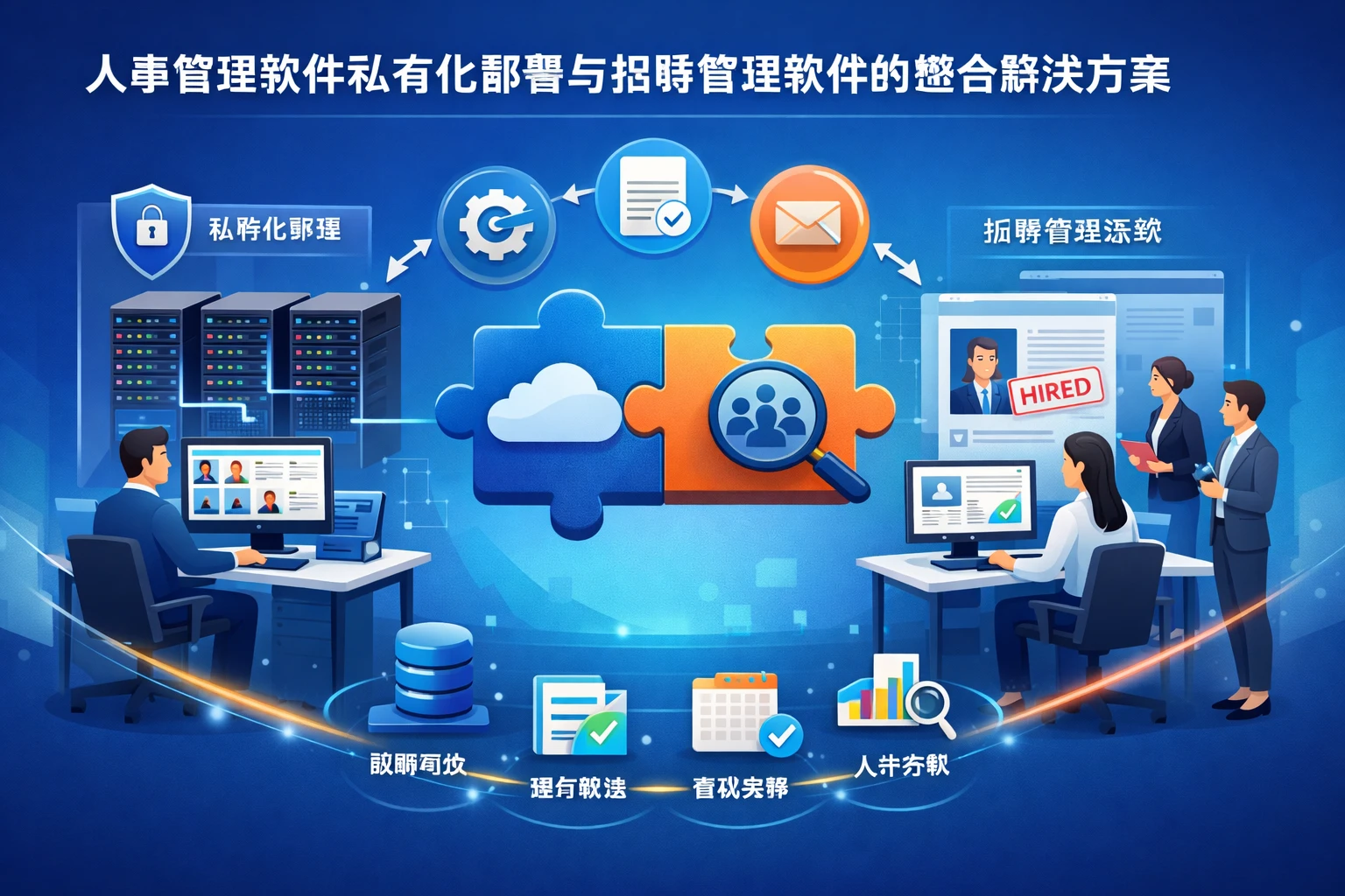 人事管理软件私有化部署与招聘管理软件的整合解决方案