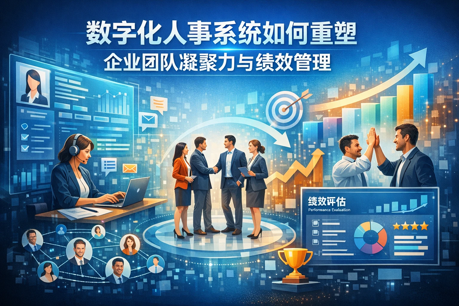 数字化人事系统如何重塑企业团队凝聚力与绩效管理