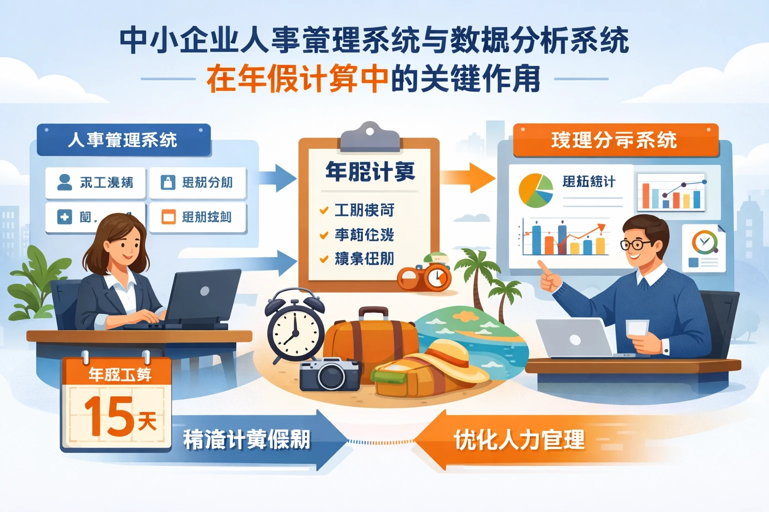 中小企业人事管理系统与数据分析系统在年假计算中的关键作用