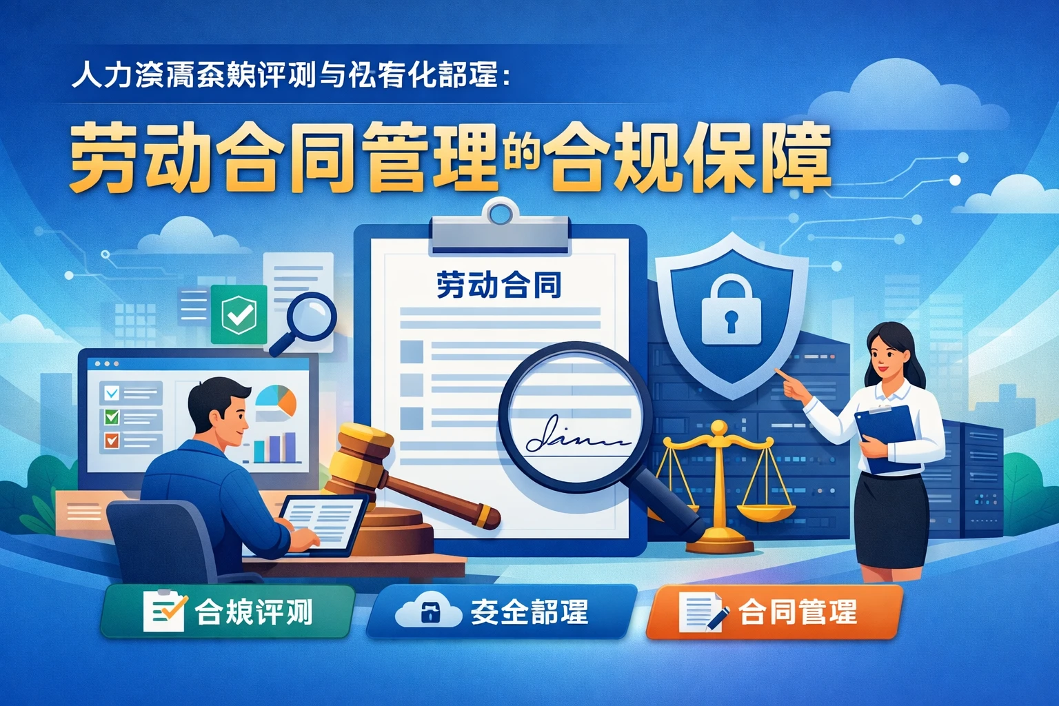 人力资源系统评测与私有化部署：劳动合同管理的合规保障