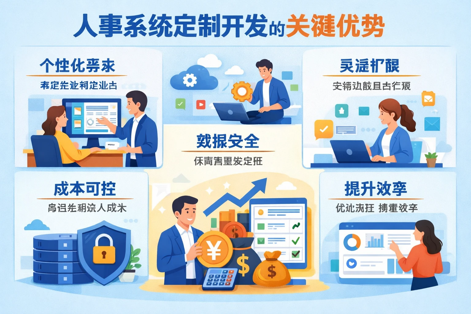 人事系统定制开发的关键优势