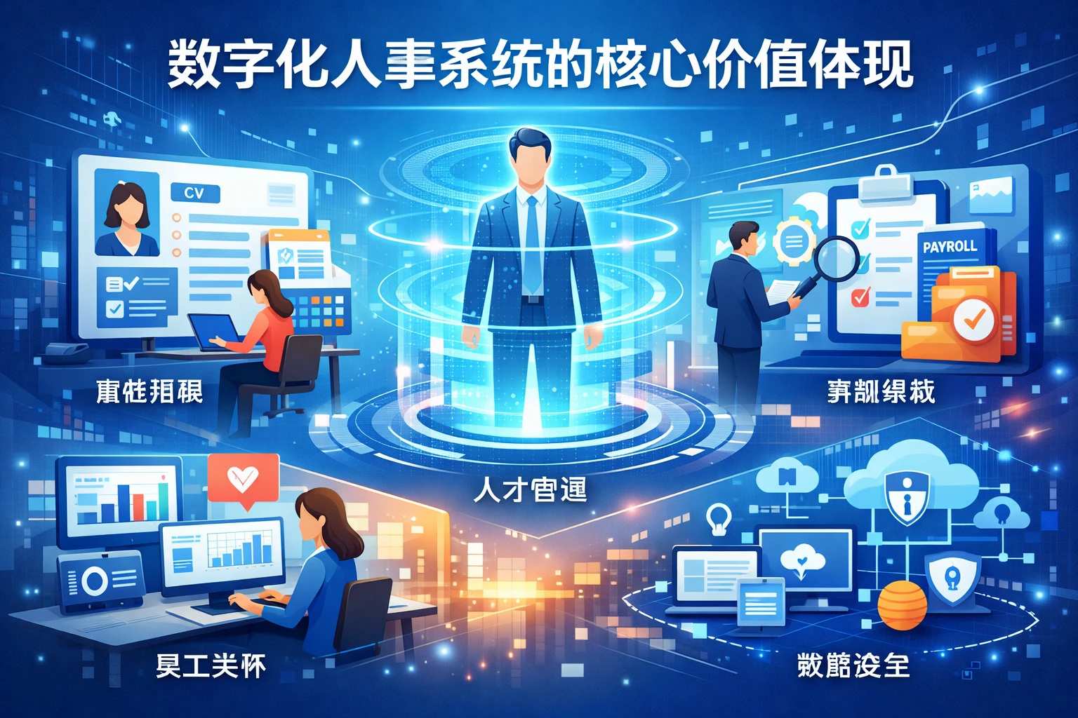 数字化人事系统的核心价值体现