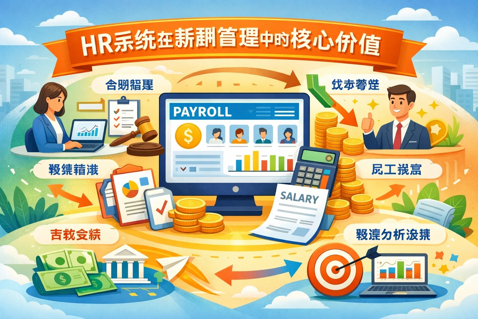 HR系统在薪酬管理中的核心价值