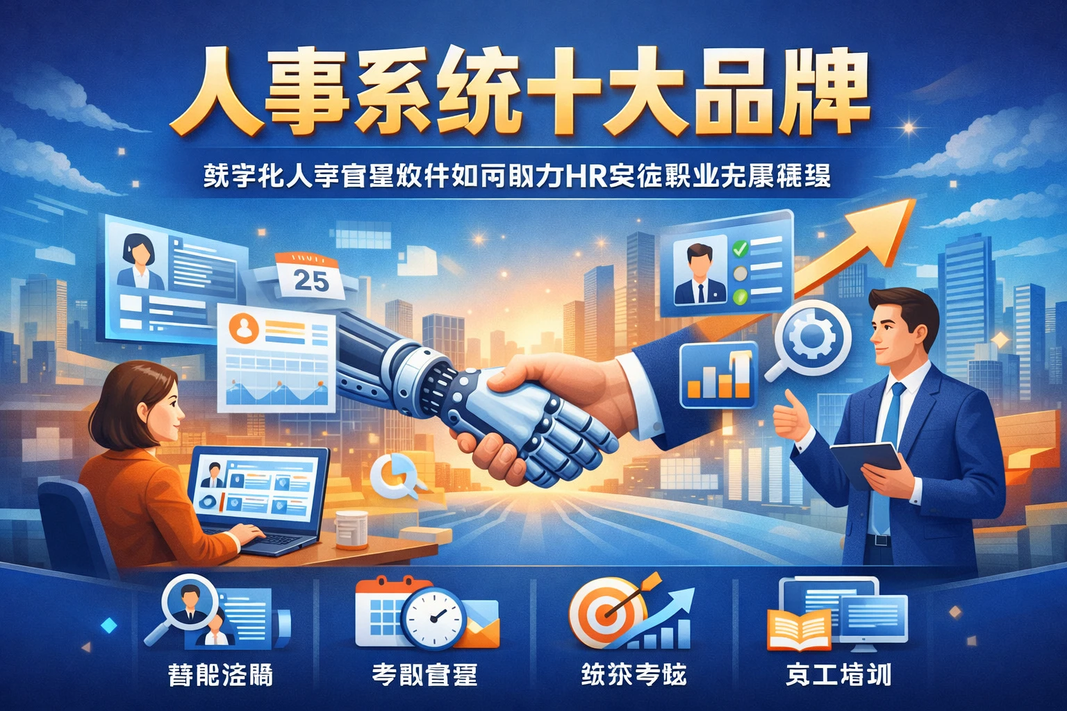 人事系统十大品牌：数字化人事管理软件如何助力HR突破职业发展瓶颈
