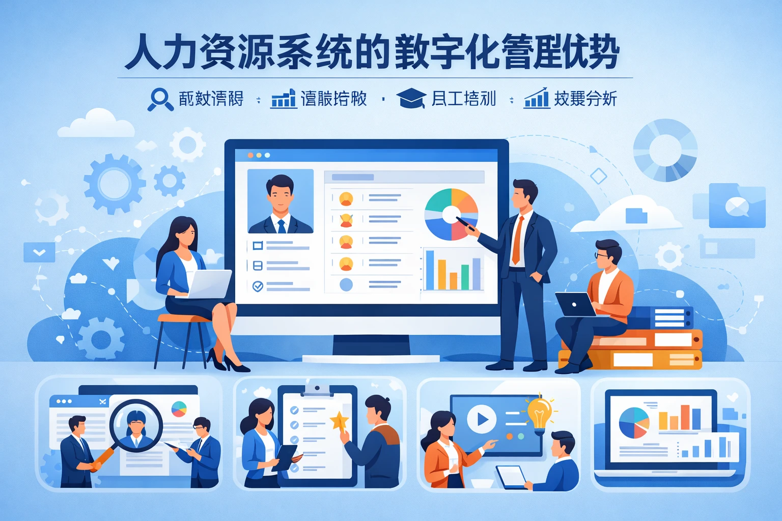 人力资源系统的数字化管理优势