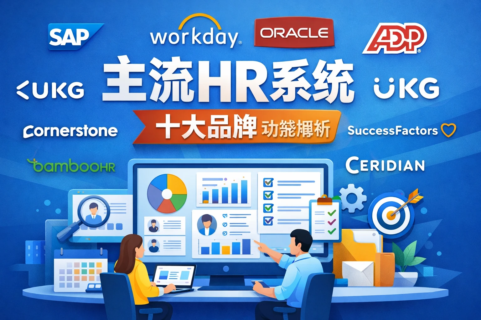 主流HR系统十大品牌功能解析