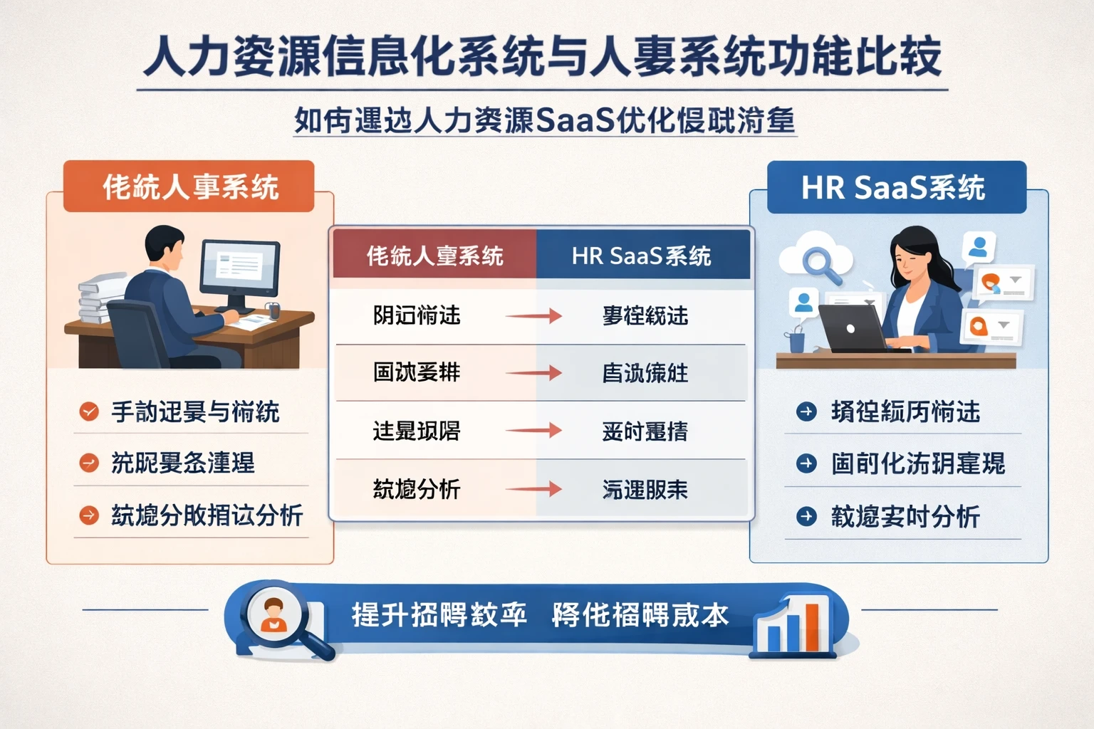 人力资源信息化系统与人事系统功能比较：如何通过人力资源SaaS优化招聘流程