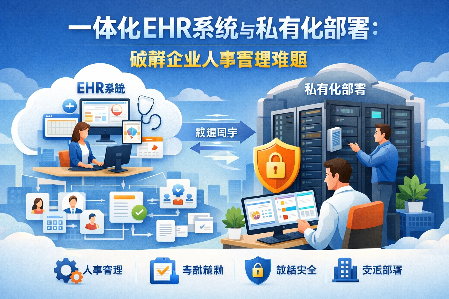 一体化EHR系统与私有化部署：破解企业人事管理难题