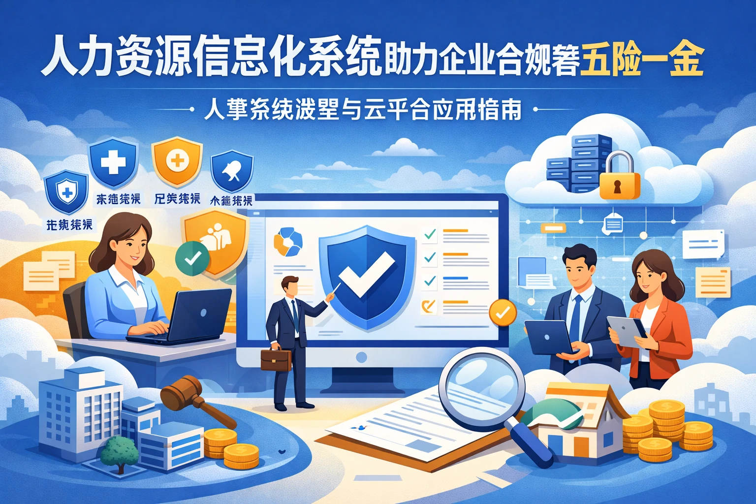 人力资源信息化系统助力企业合规管理五险一金：人事系统选型与云平台应用指南