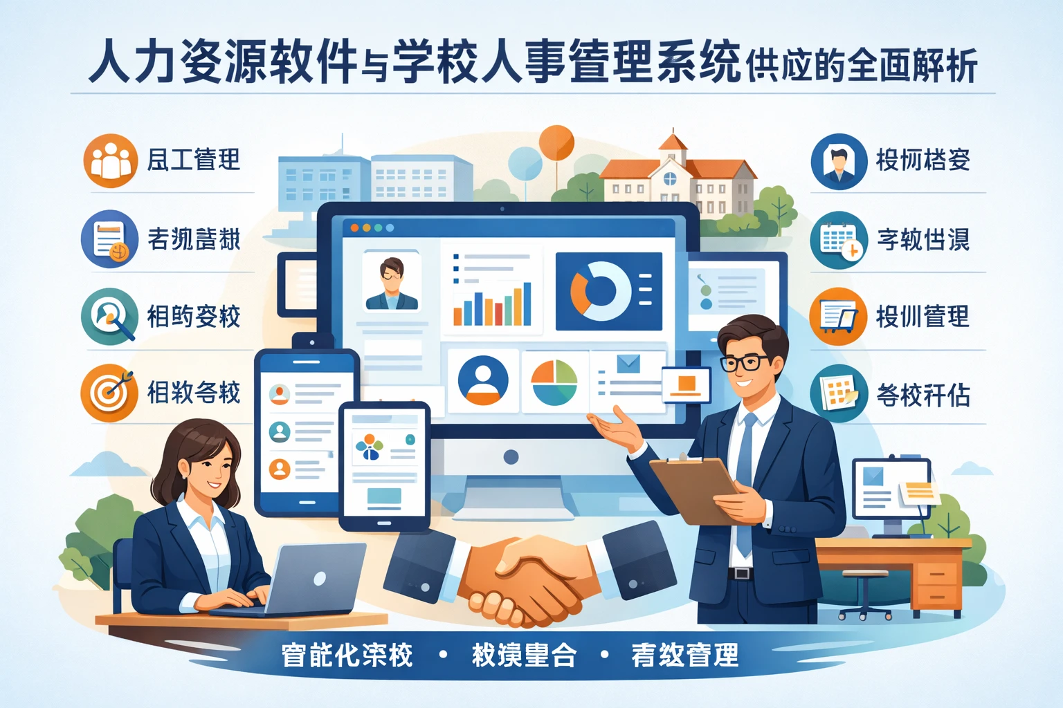 人力资源软件与学校人事管理系统供应商的全面解析