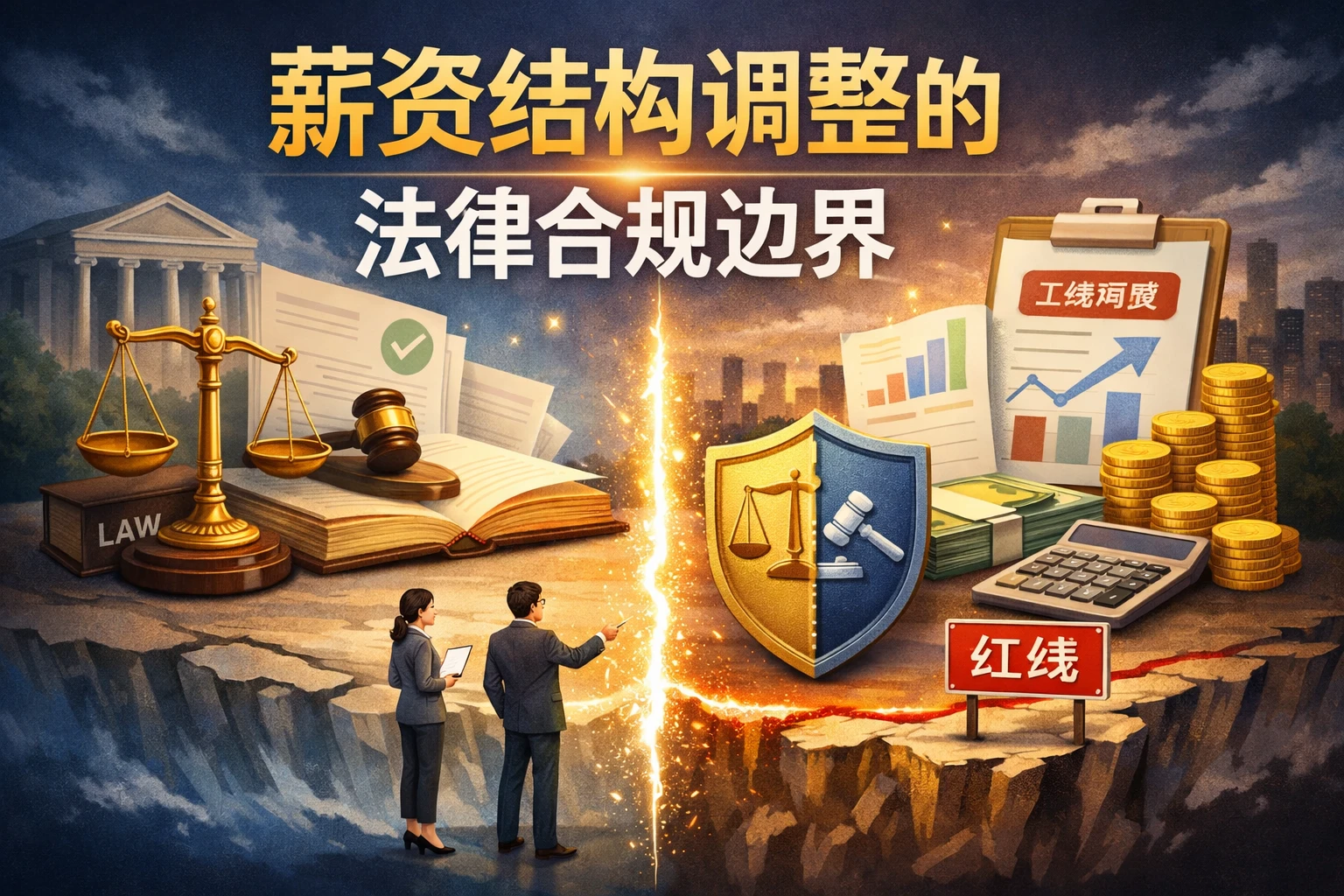 薪资结构调整的法律合规边界