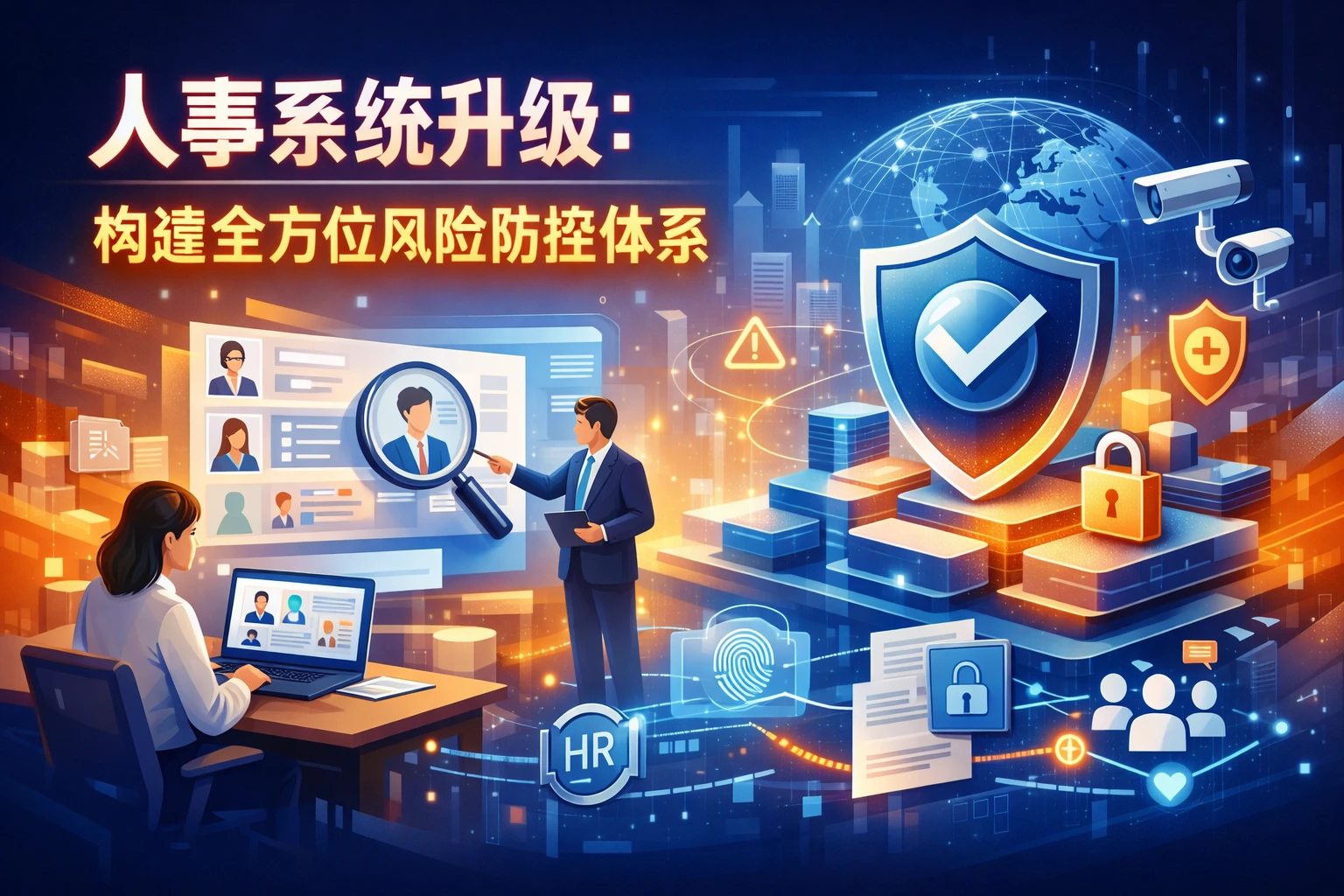 人事系统升级:构建全方位风险防控体系