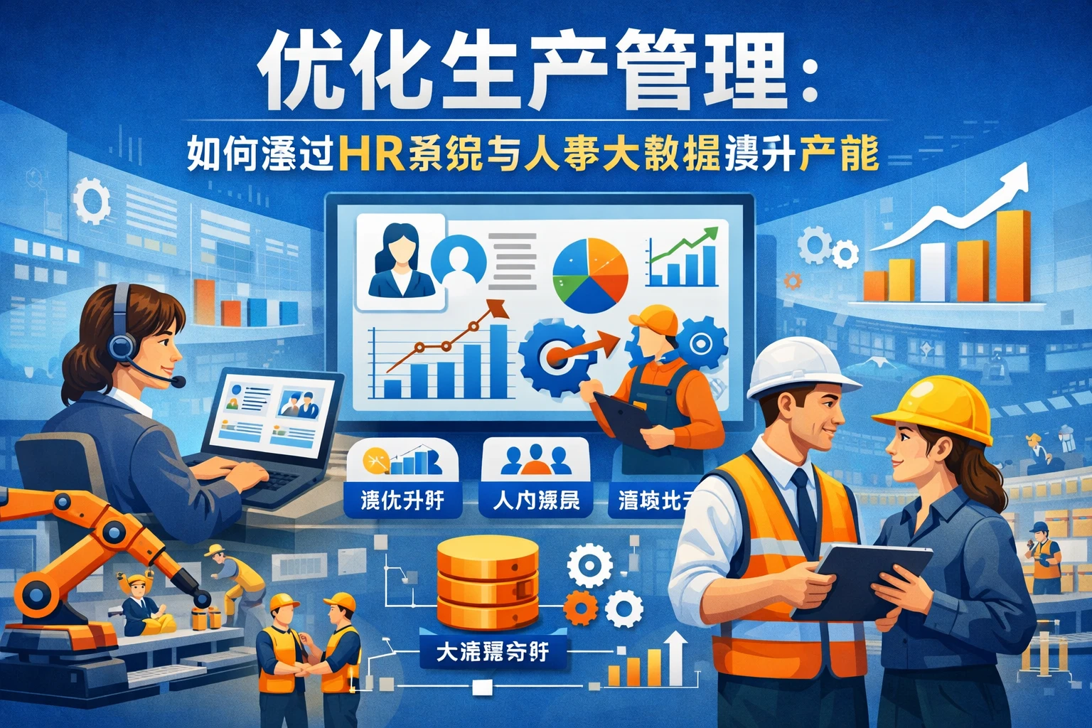 优化生产管理：如何通过HR系统与人事大数据提升产能