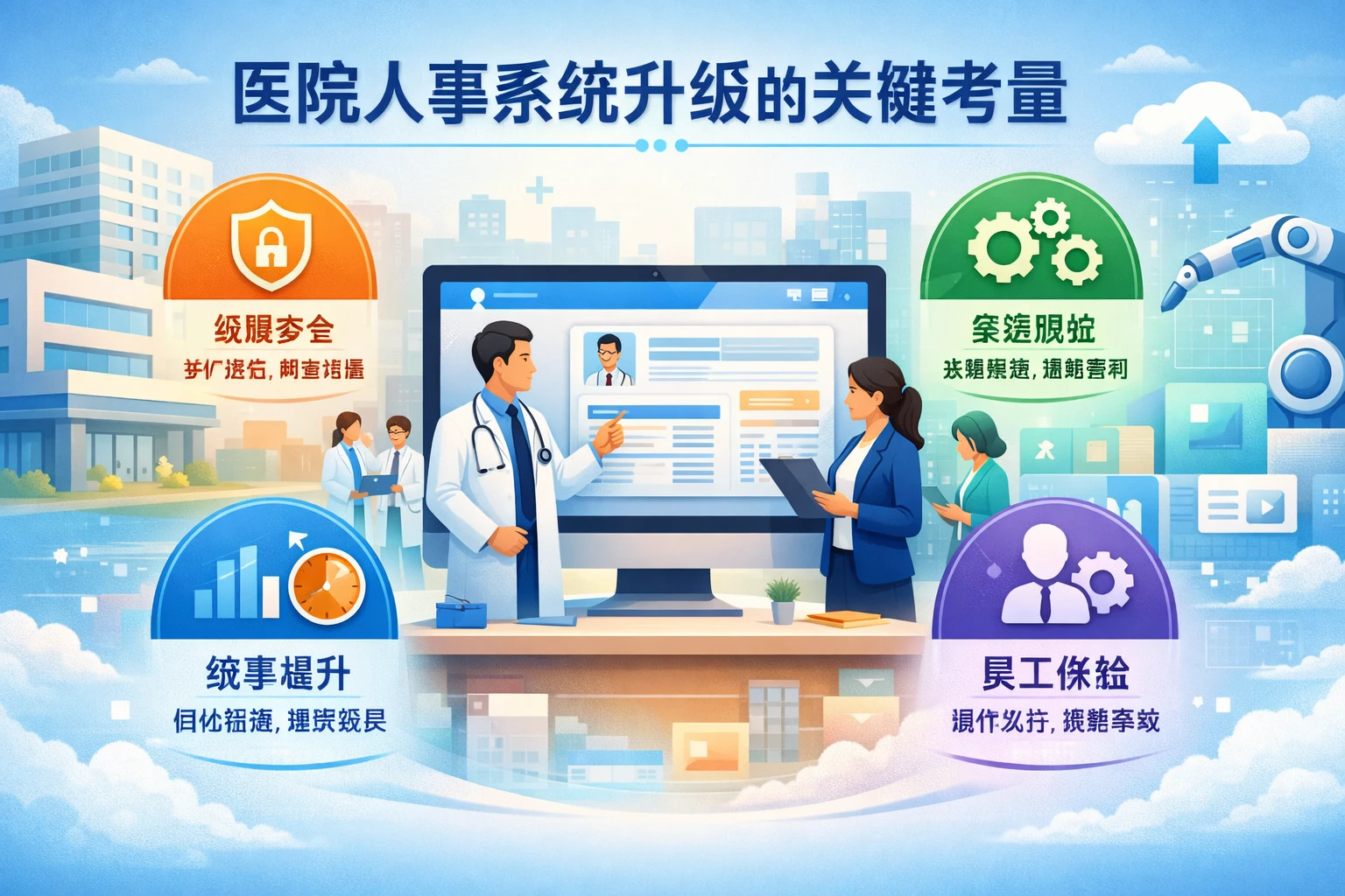 医院人事系统升级的关键考量