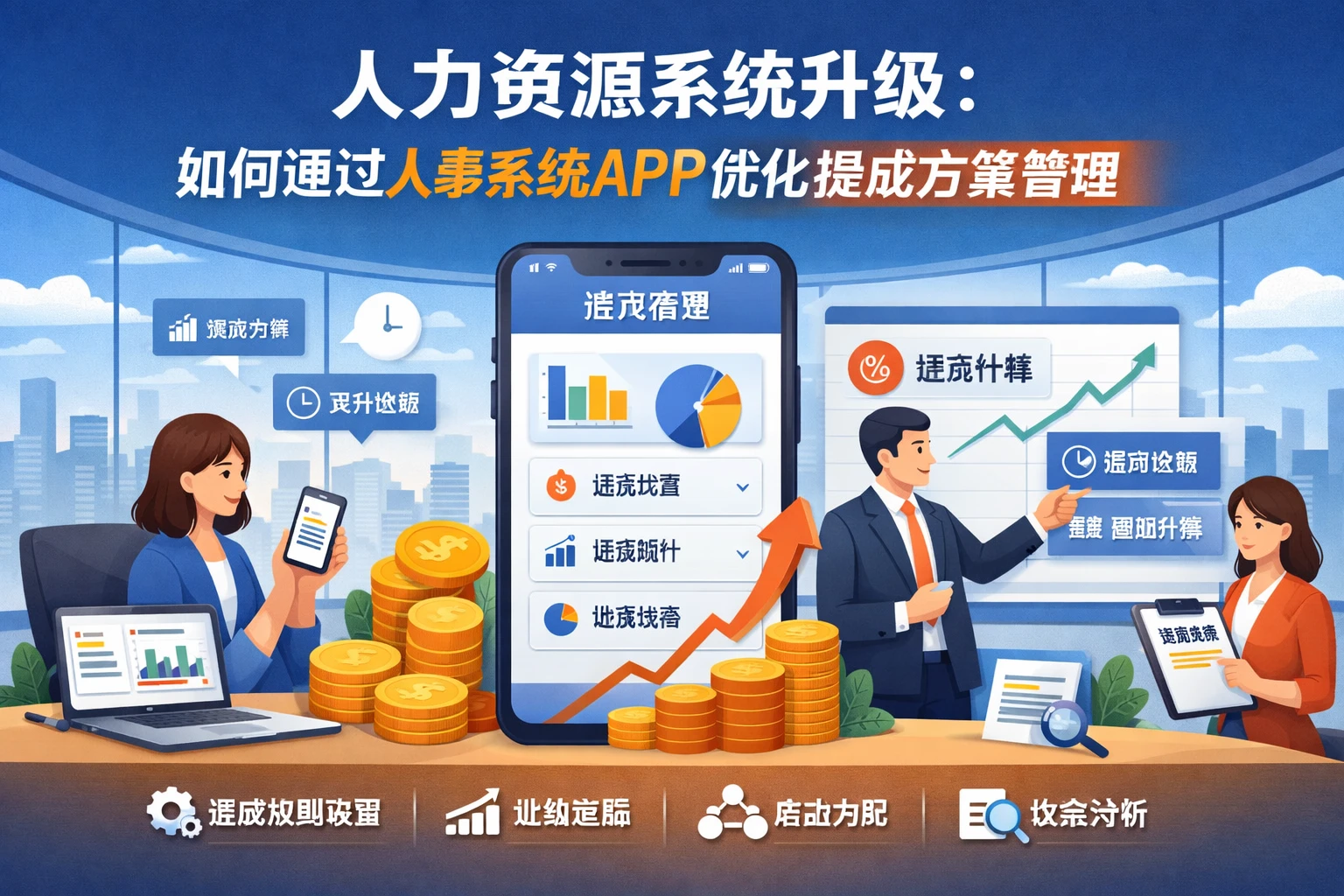 人力资源系统升级：如何通过人事系统APP优化提成方案管理