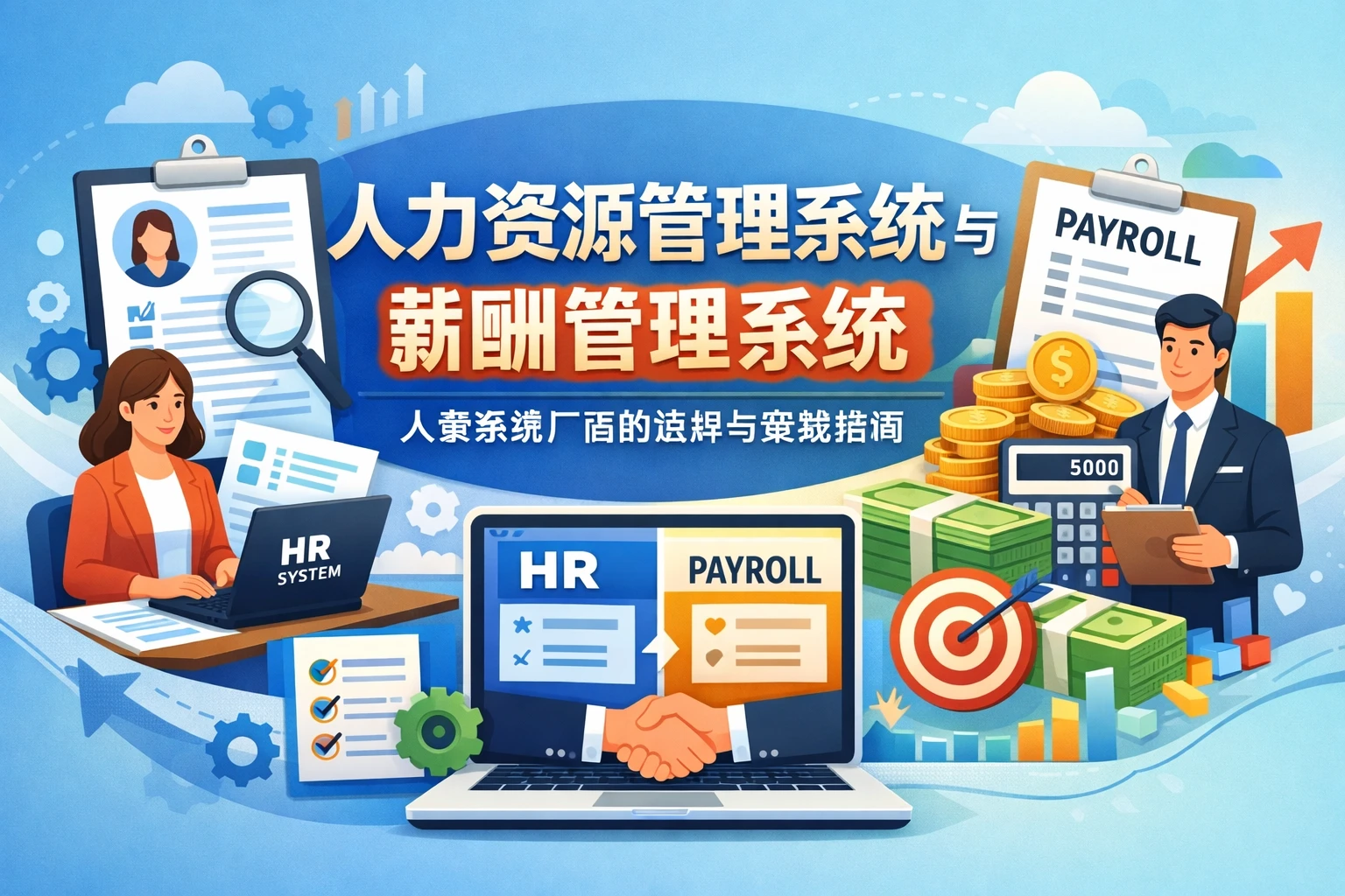 人力资源管理系统与薪酬管理系统：人事系统厂商的选择与实施指南