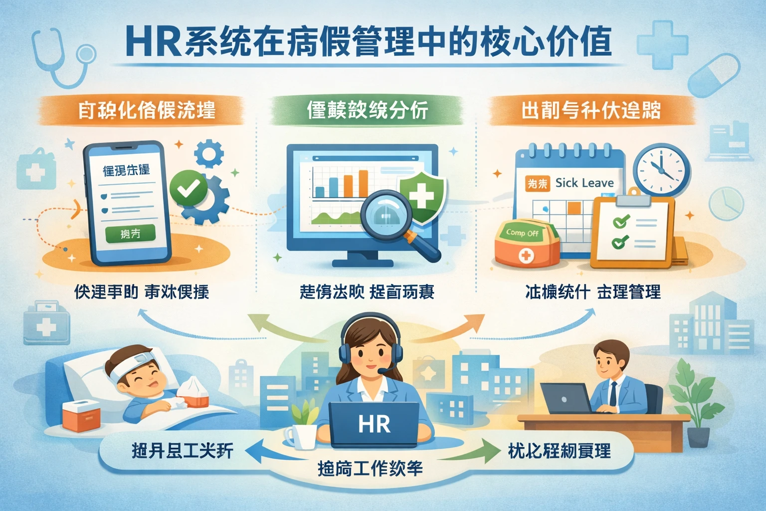 HR系统在病假管理中的核心价值