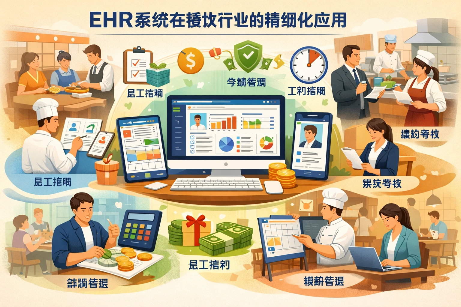 ehr系统在餐饮行业的精细化应用