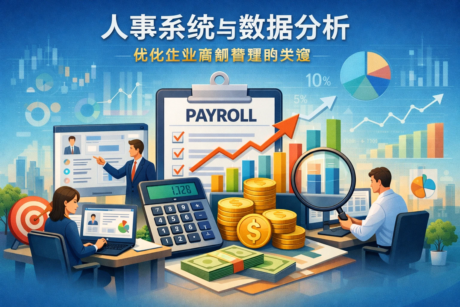 人事系统与数据分析：优化企业薪酬管理的关键