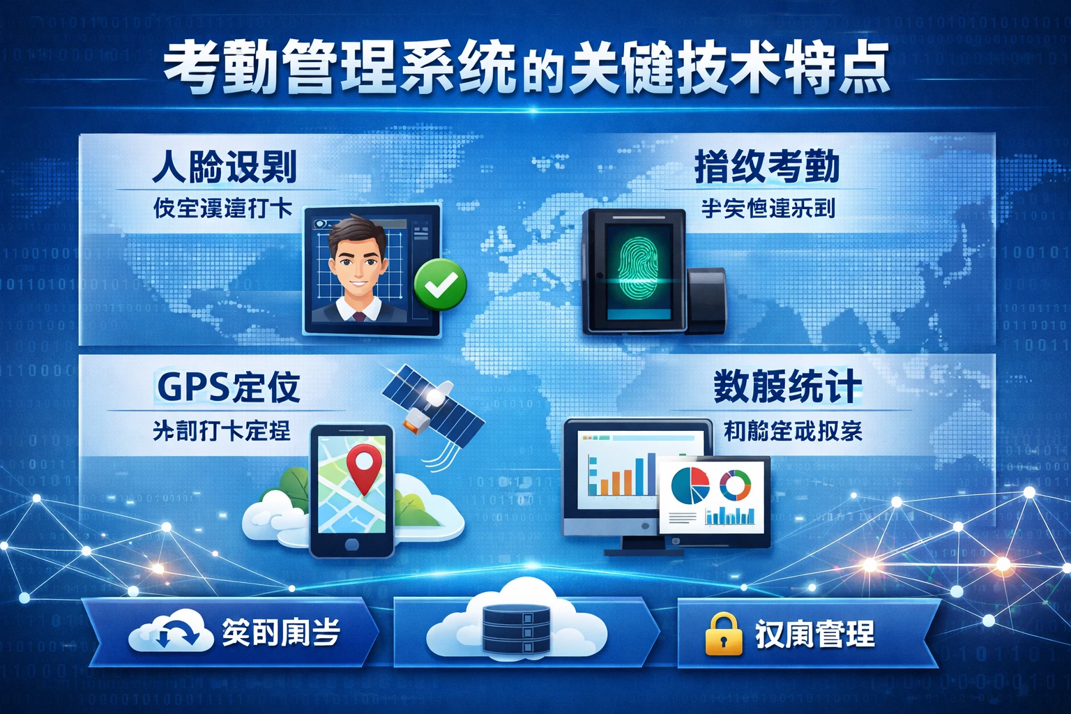 考勤管理系统的关键技术特点