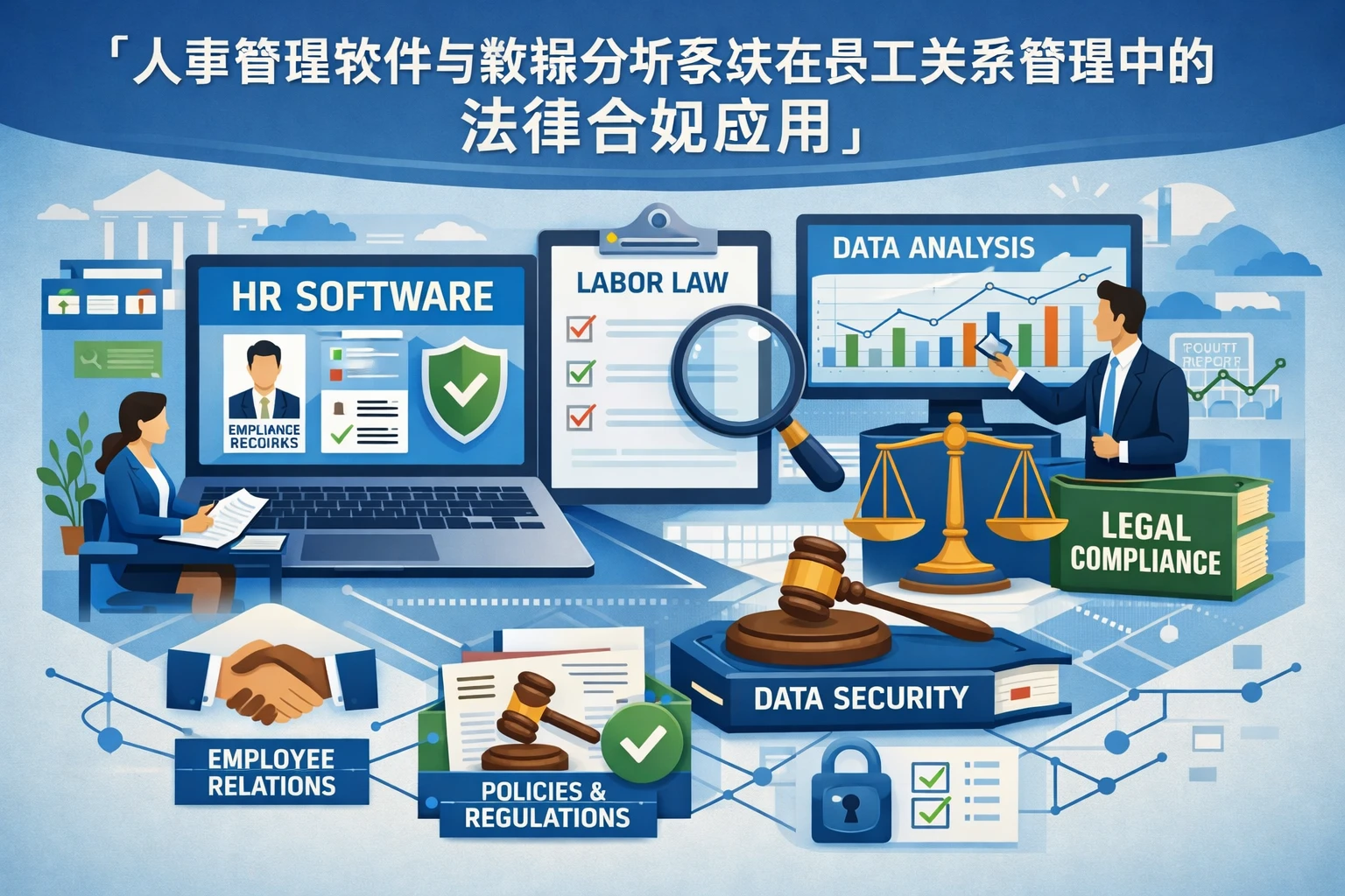人事管理软件与数据分析系统在员工关系管理中的法律合规应用