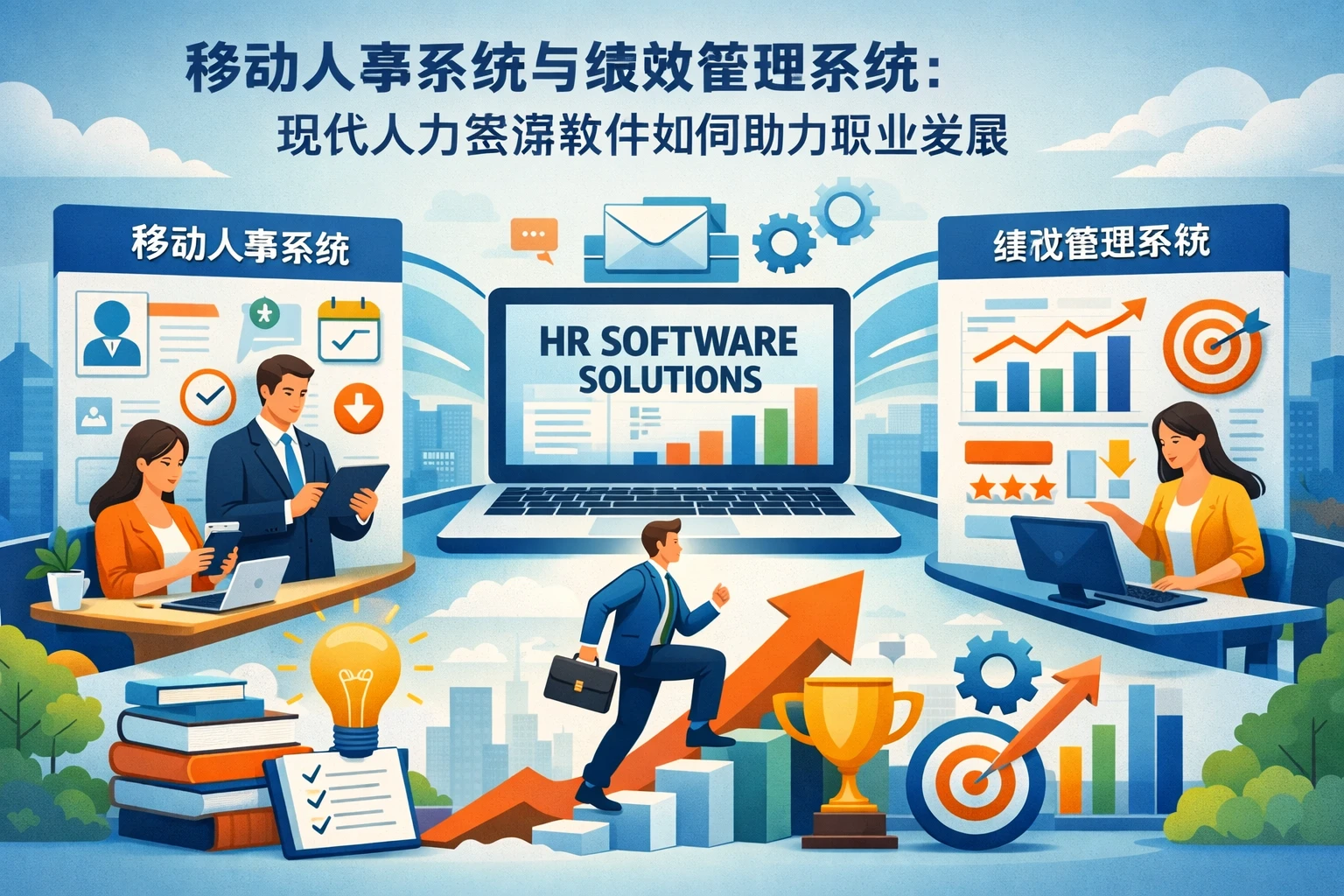 移动人事系统与绩效管理系统：现代人力资源软件如何助力职业发展