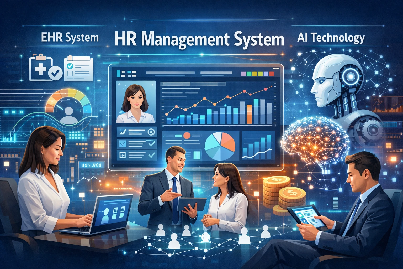 现代企业人事管理系统：EHR、薪酬管理与AI技术的完美融合