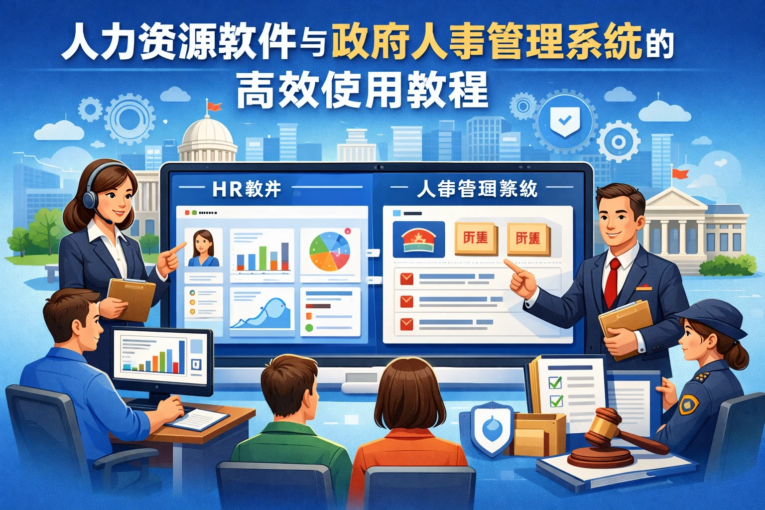 人力资源软件与政府人事管理系统的高效使用教程