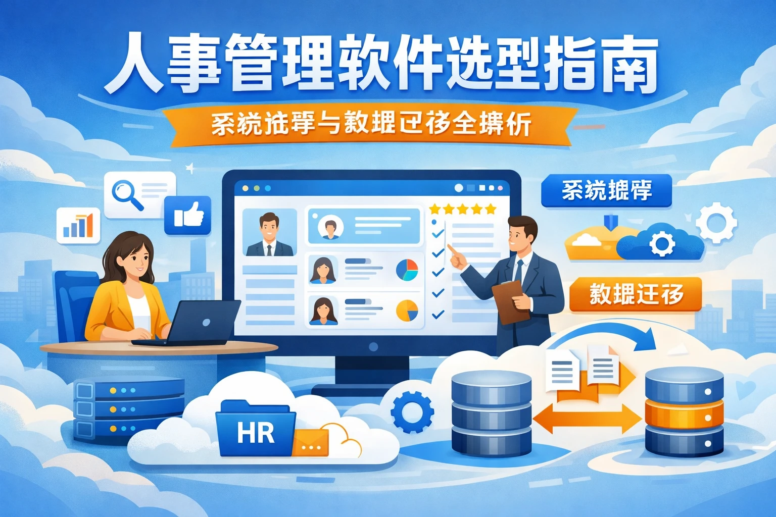 人事管理软件选型指南：系统推荐与数据迁移全解析