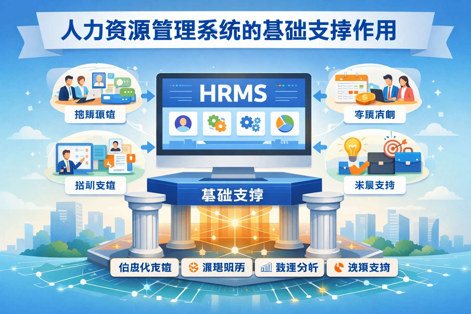 人力资源管理系统的基础支撑作用
