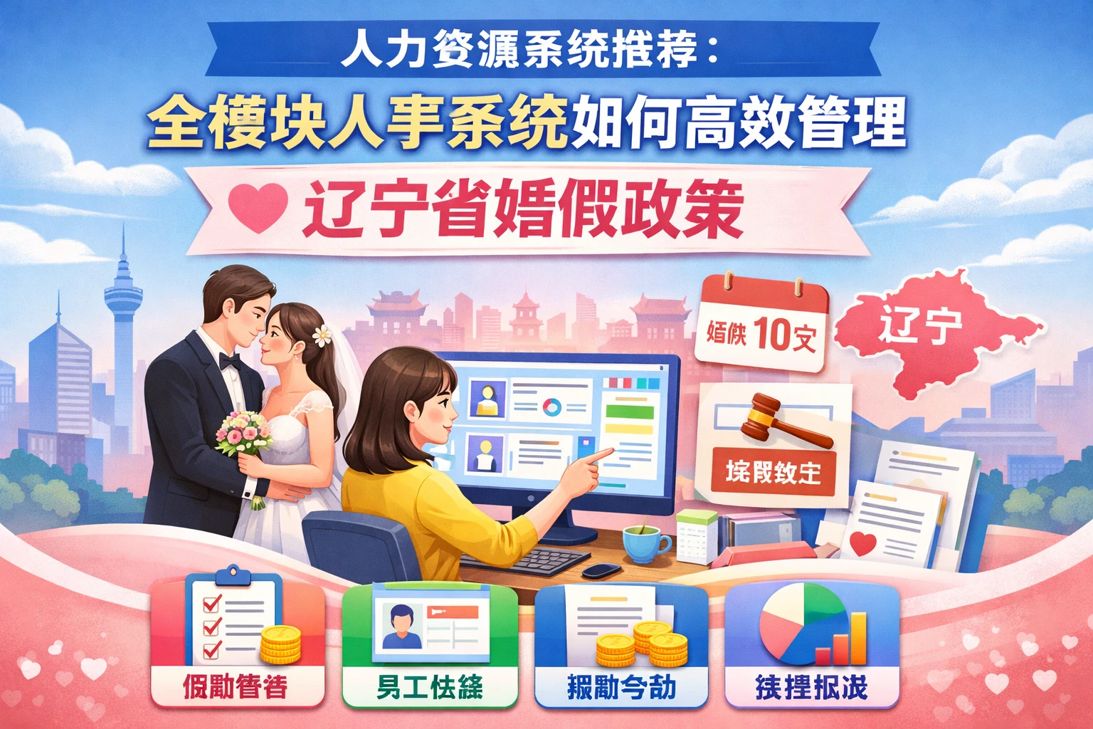 人力资源系统推荐:全模块人事系统如何高效管理辽宁省婚假政策