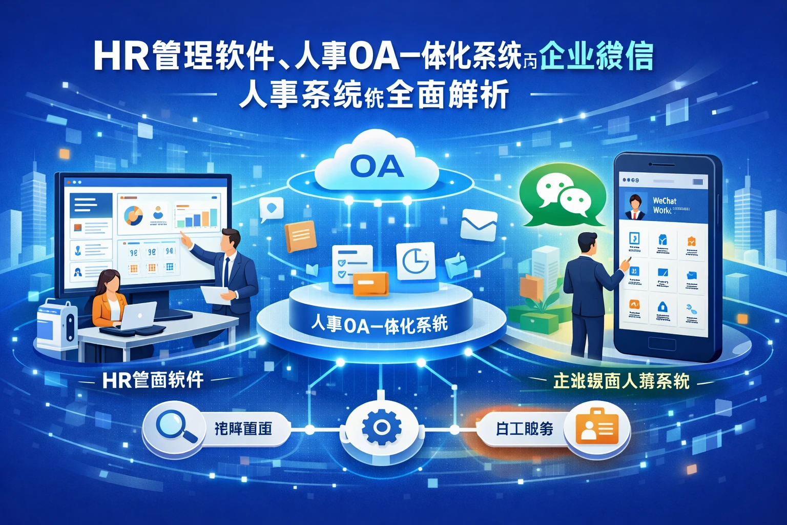 HR管理软件、人事OA一体化系统与企业微信人事系统的全面解析