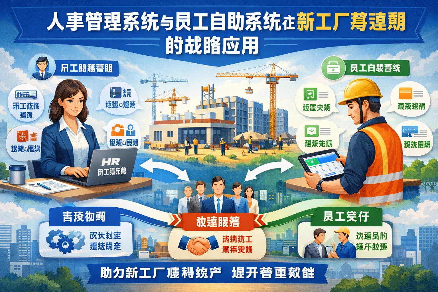 人事管理系统与员工自助系统在新工厂筹建期的战略应用