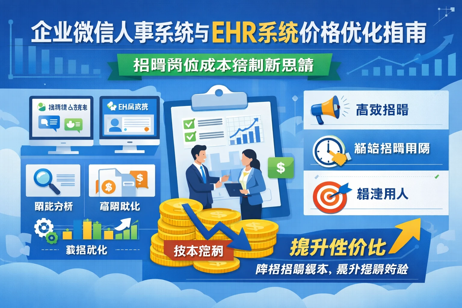企业微信人事系统与EHR系统价格优化指南：招聘岗位成本控制新思路