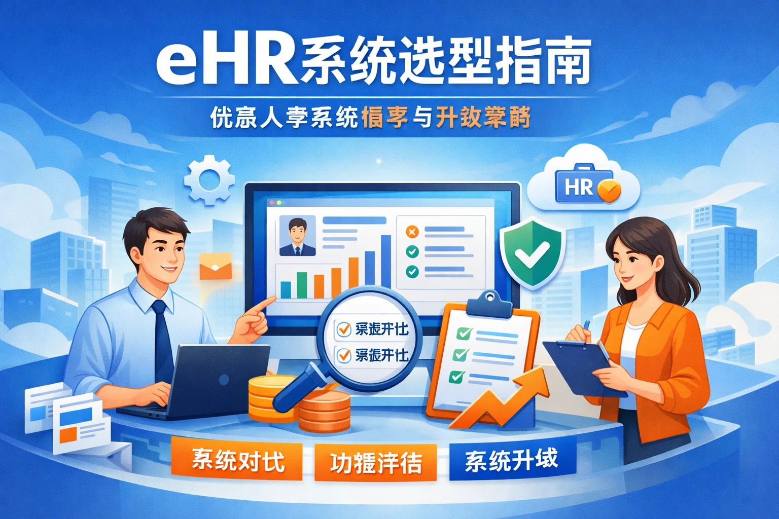 eHR系统选型指南：优质人事系统推荐与升级策略
