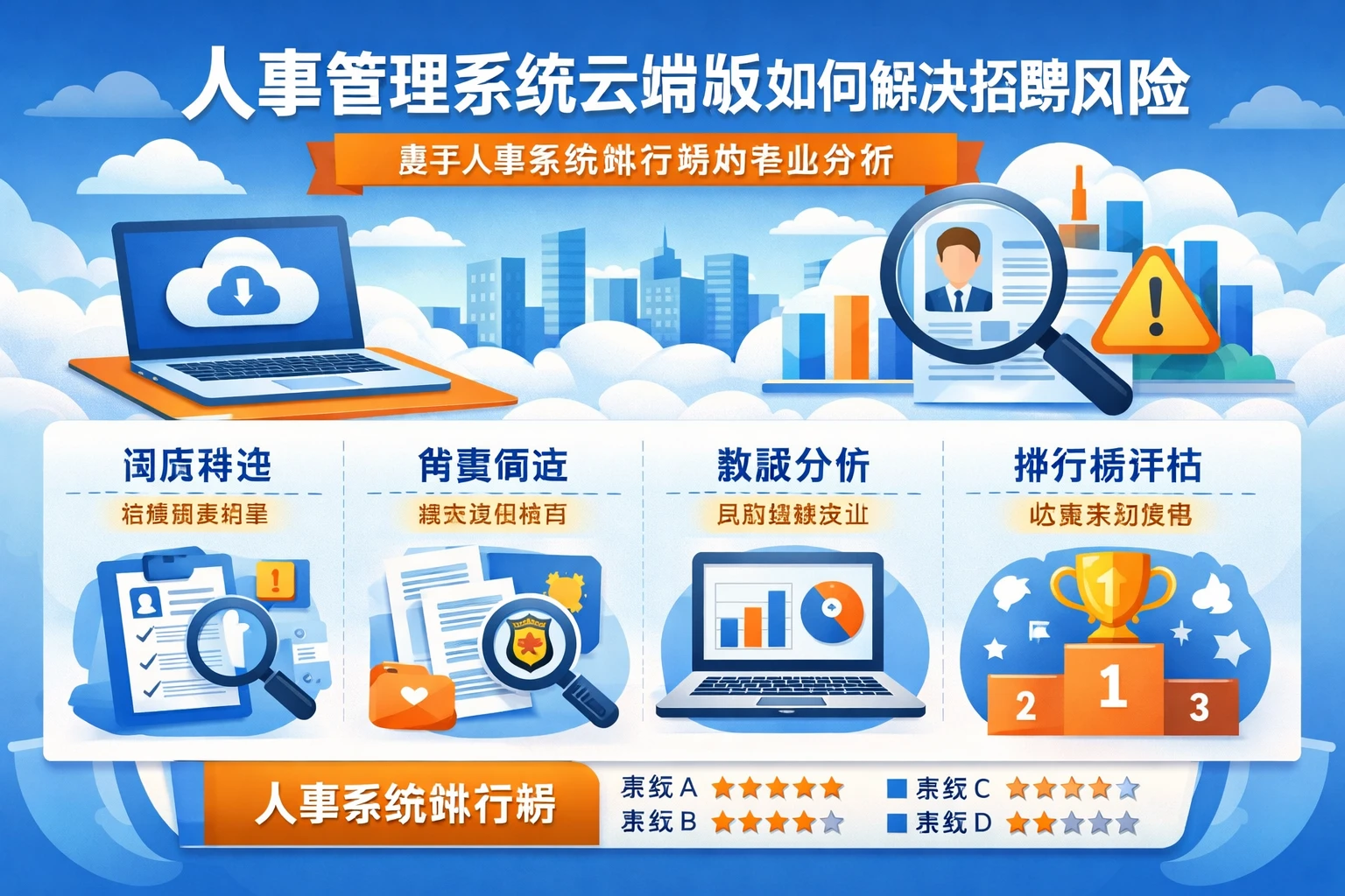人事管理系统云端版如何解决招聘风险：基于人事系统排行榜的专业分析