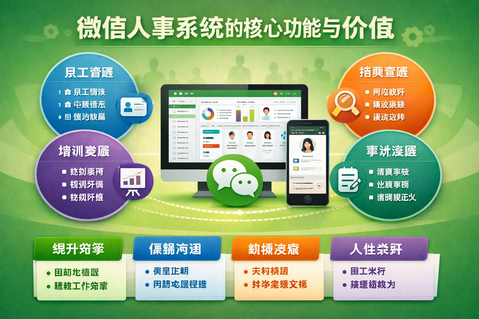 微信人事系统的核心功能与价值