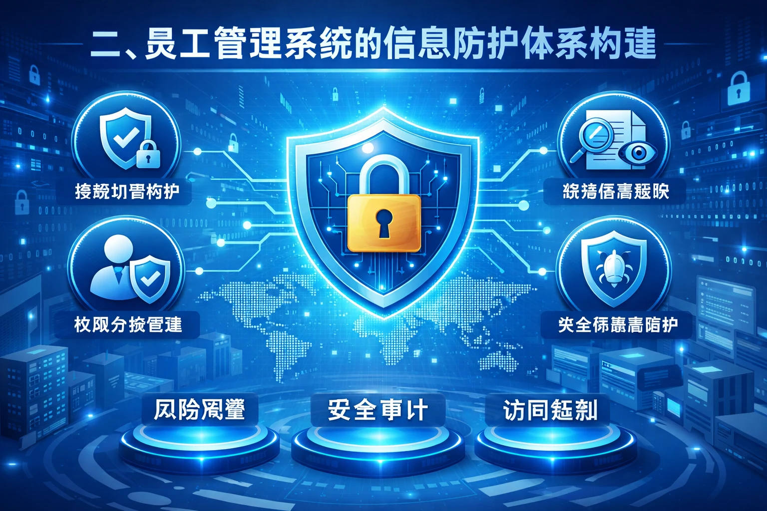 二、员工管理系统的信息防护体系构建
