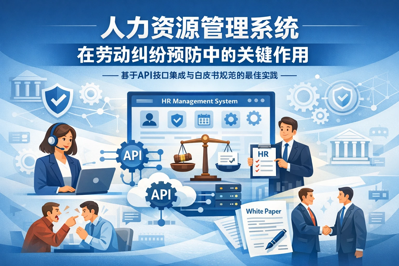 人力资源管理系统在劳动纠纷预防中的关键作用——基于API接口集成与白皮书规范的最佳实践