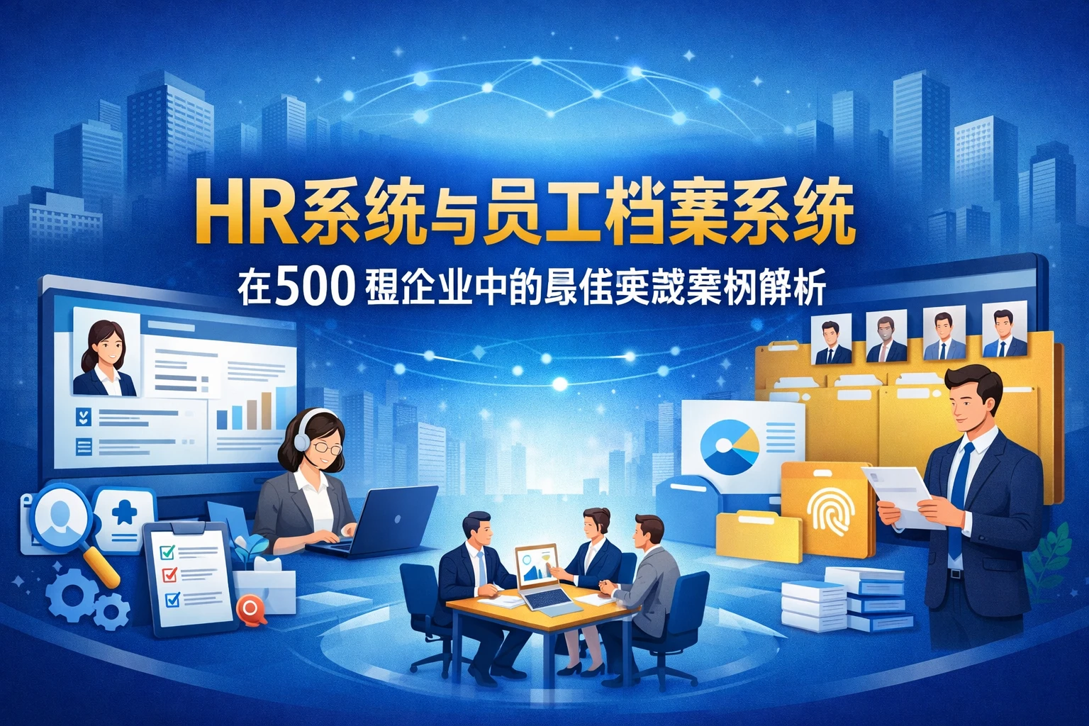 HR系统与员工档案系统在500强企业中的最佳实践案例解析